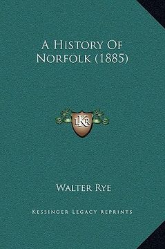 portada a history of norfolk (1885) (en Inglés)