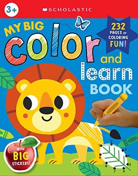 portada My big Color & Learn Book: Scholastic Early Learners (Coloring Book) (en Inglés)