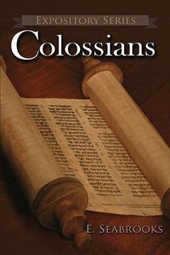 portada Colossians: A Literary Commentary on Paul the Apostle's Letter to the Colossians (Expository)