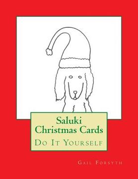 portada Saluki Christmas Cards: Do It Yourself (en Inglés)