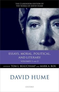 portada David Hume: Essays, Moral, Political, and Literary: Volumes 1 and 2 (Clarendon Hume Edition Series) (en Inglés)