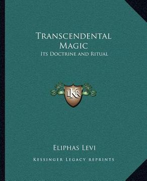 portada transcendental magic: its doctrine and ritual (in English)