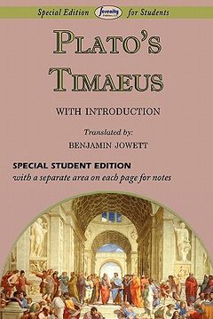portada timaeus (special edition for students) (en Inglés)