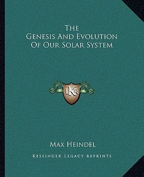 portada the genesis and evolution of our solar system (en Inglés)