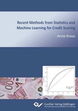 portada Recent Methods from Statistics and Machine Learning for Credit Scoring (en Inglés)