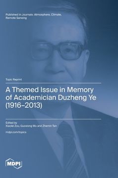 portada A Themed Issue in Memory of Academician Duzheng Ye (1916-2013) (en Inglés)