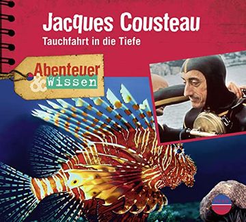portada Abenteuer & Wissen: Jaques Cousteau. Tauchfahrt in die Tiefe (en Alemán)