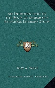 portada an introduction to the book of mormon a religious literary study