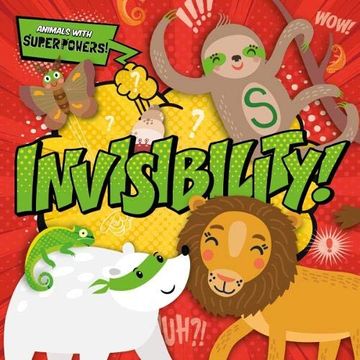 portada Invisibility! (Animals With Superpowers! ) 
