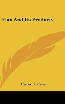 portada flax and its products (in English)