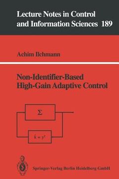 portada non-identifier-based high-gain adaptive control (en Inglés)