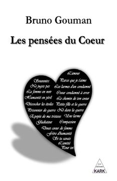 portada Les pensées du coeur: recueil de poésie (en Francés)