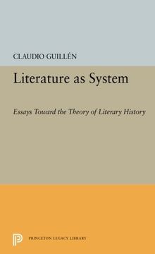 portada Literature as System: Essays Toward the Theory of Literary History (Princeton Legacy Library) (en Inglés)