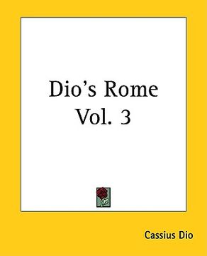 portada dio's rome vol. 3 (en Inglés)