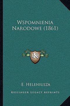 portada Wspomnienia Narodowe (1861) (in Polaco)