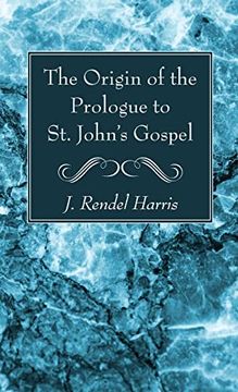 portada The Origin of the Prologue to st. John'S Gospel (in English)