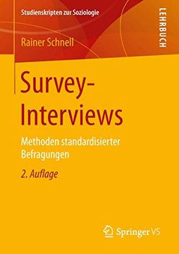 portada Survey-Interviews: Methoden Standardisierter Befragungen (in German)