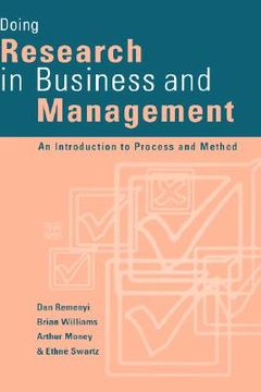portada doing research in business and management: an introduction to process and method (en Inglés)