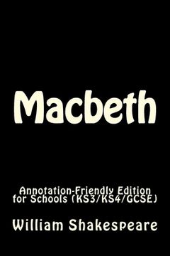 portada Macbeth: Annotation-Friendly Edition for Schools (KS3/KS4/GCSE) (in English)