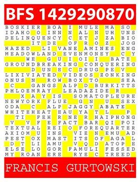 portada Bfs 1429290870: A BFS Puzzle (en Inglés)