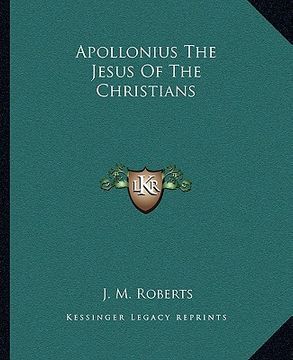 portada apollonius the jesus of the christians (in English)