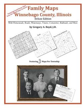 portada Family Maps of Winnebago County, Illinois (en Inglés)