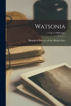 portada Watsonia; v.17: pt.4 (1989: Aug.) (en Inglés)