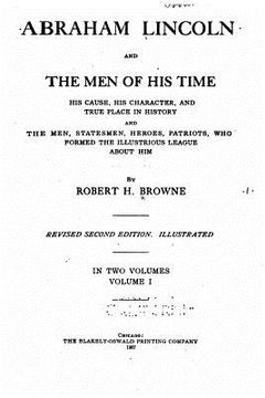 portada Abraham Lincoln and the men of his time