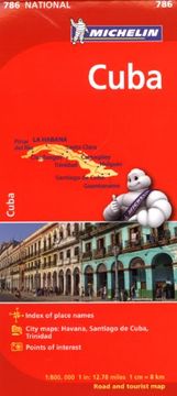portada Cuba Map 786 (Maps/Country (Michelin))
