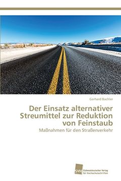 portada Der Einsatz alternativer Streumittel zur Reduktion von Feinstaub