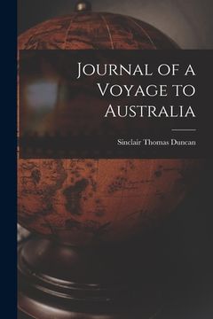 portada Journal of a Voyage to Australia (en Inglés)
