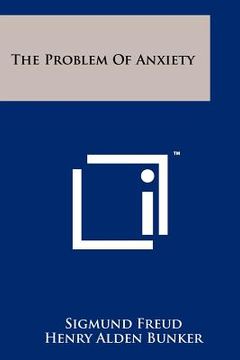 portada the problem of anxiety (en Inglés)