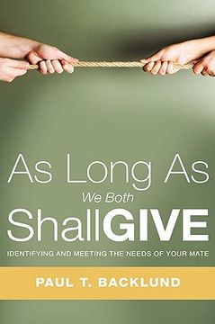 portada as long as we both shall give (in English)