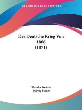 portada Der Deutsche Krieg Von 1866 (1871) (en Alemán)