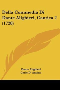 portada della commedia di dante alighieri, cantica 2 (1728) (en Inglés)