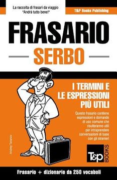 portada Frasario Italiano-Serbo e mini dizionario da 250 vocaboli (en Italiano)