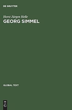 portada Georg Simmel: Einfuhrung in Seine Theorie und Methode 