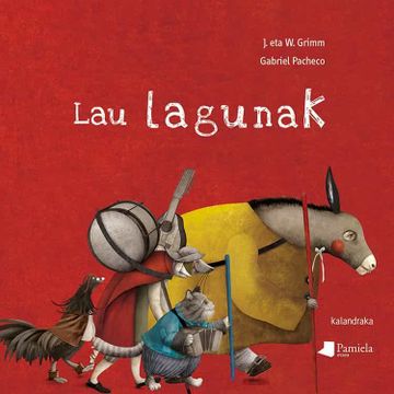 portada Lau Lagunak (in Basque)