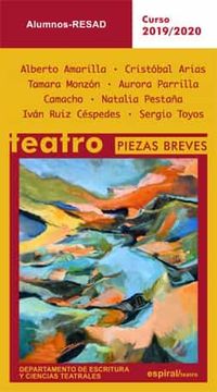 portada Piezas Breves. Alumnos Resad Curso 2019-2020 (in Spanish)