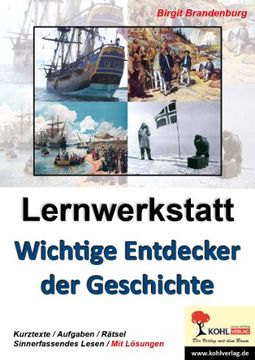 portada Lernwerkstatt Wichtige Entdecker der Geschichte (en Alemán)