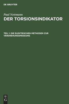 portada Die Elektrischen Methoden zur Verdrehungsmessung (German Edition) [Hardcover ] (en Alemán)