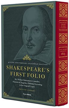 portada Shakespeare's First Folio: 400Th Anniversary Facsimile Edition: Mr. William Shakespeares Comedies, Histories & Tragedies, Published According to the Original Copies (en Inglés)