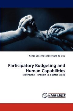 portada participatory budgeting and human capabilities (en Inglés)