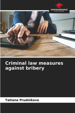 portada Criminal law measures against bribery