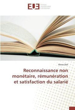 portada Reconnaissance non monétaire, rémunération et satisfaction du salarié (French Edition)