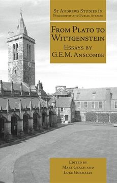 portada From Plato to Wittgenstein: Essays by gem Anscombe (en Inglés)