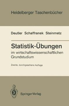 portada Statistik-Übungen: im wirtschaftswissenschaftlichen Grundstudium (Heidelberger Taschenbücher)