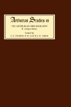 portada arthurian bibliography ii: subject index (in English)