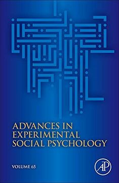 portada Advances in Experimental Social Psychology: Volume 65 (en Inglés)