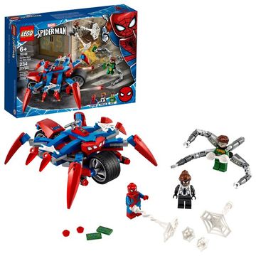 portada LEGO™ Marvel Spider-Man: Spider-Man vs. Doc Ock 76148 Superhero Action Figure Adventure Playset Motorcycle Battle Building Toy (234 Pieces)
